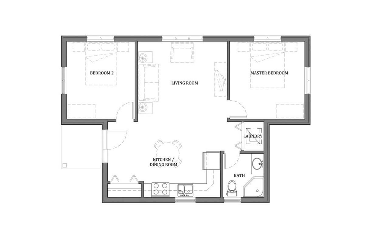 Single Detached Floor plan 2