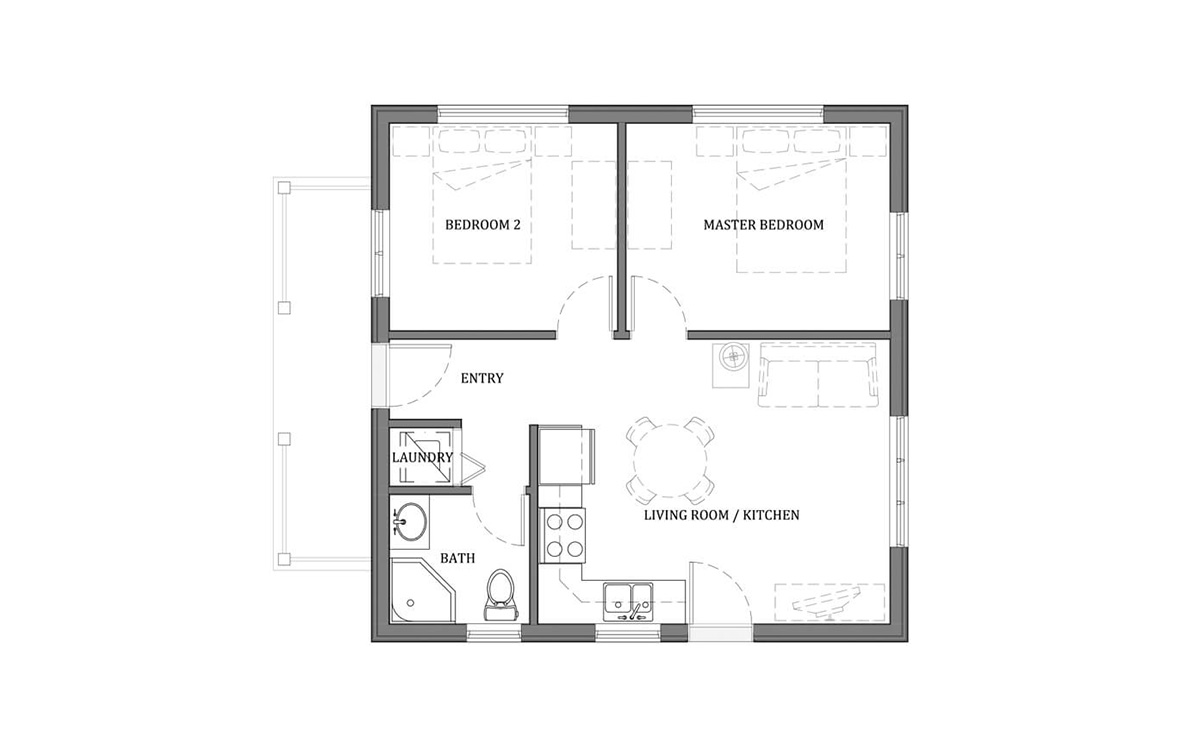 Single Detached Floor plan 4