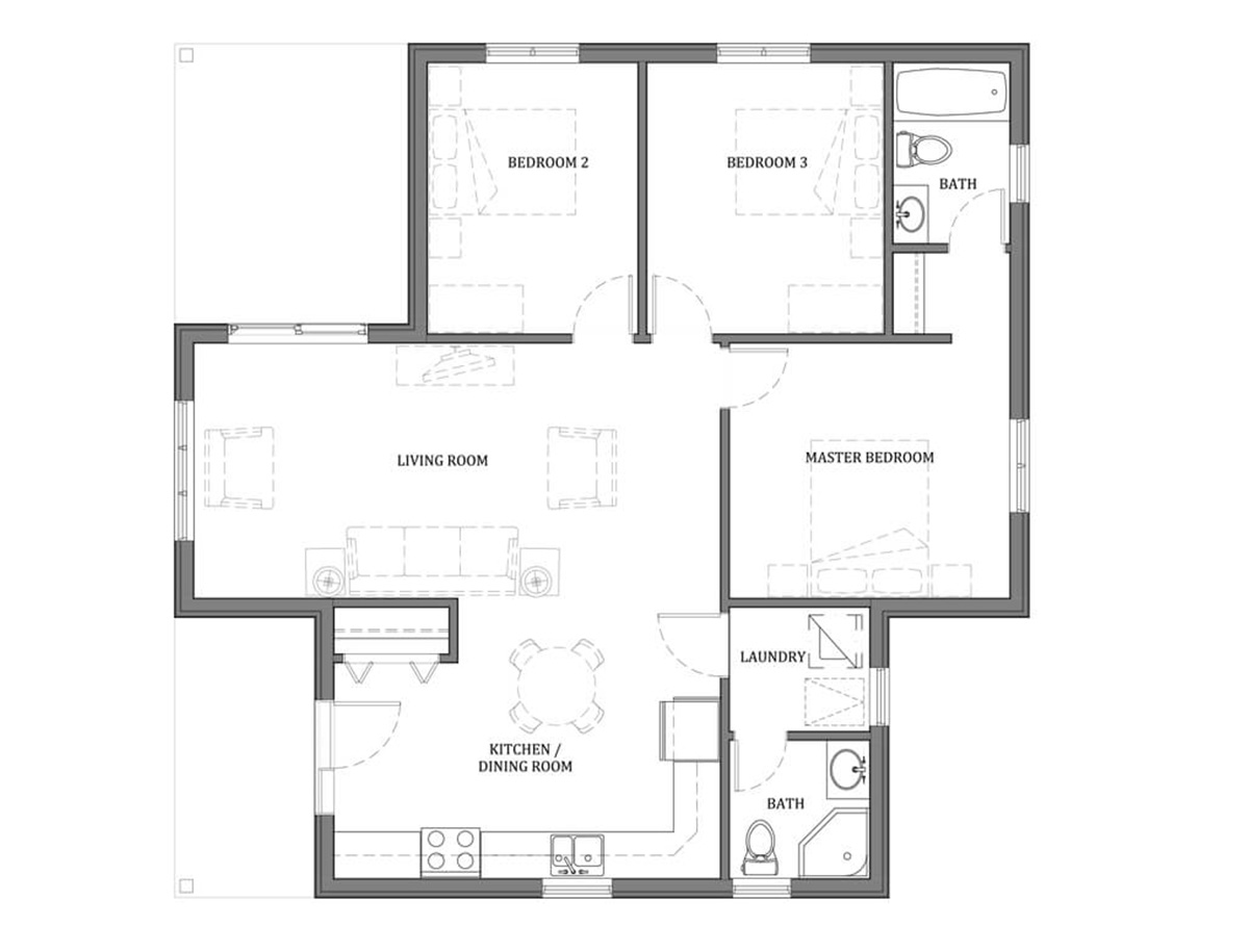 Single Detached Floor plan 5