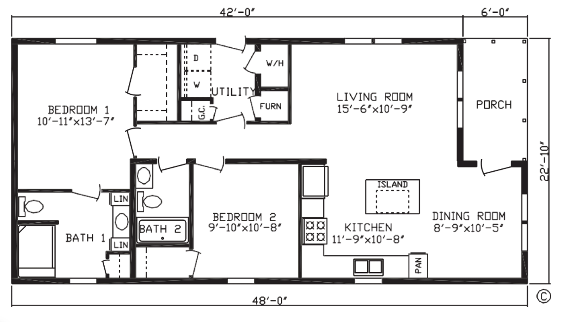 Migizi - Bald Eagle Floor Plan