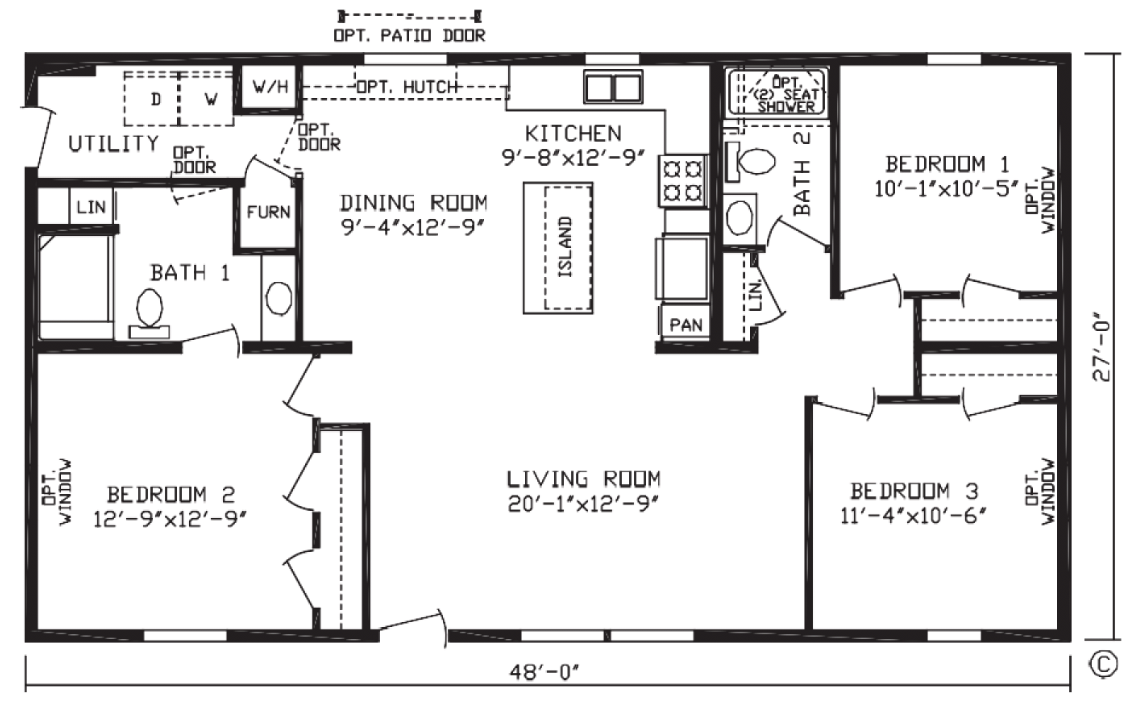 Niizhoodenh Bezhig Floor Plan